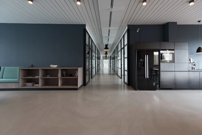 Modern tech workspace